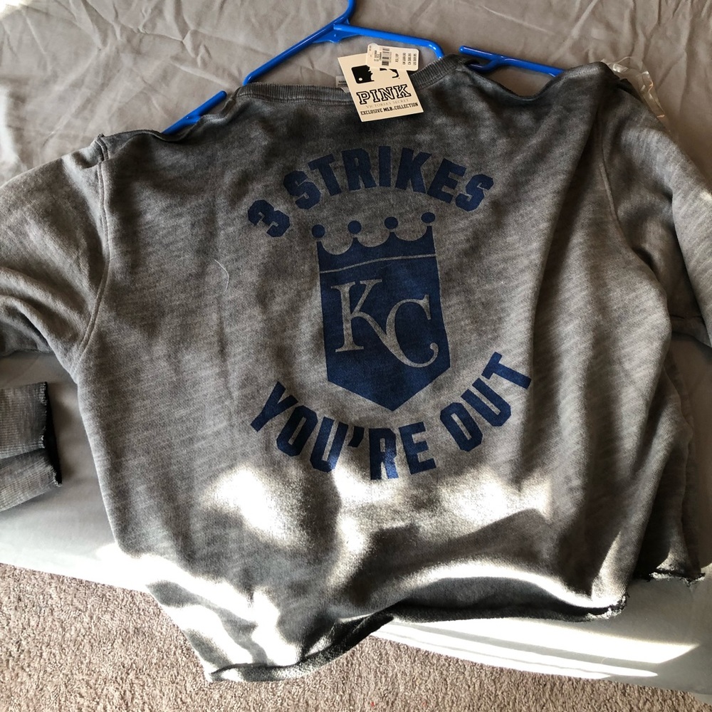 KC Royals crop sweatshirt BRAND NEW